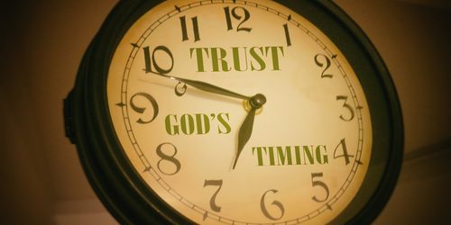 Trust God's timing and avoid missed opportunities.